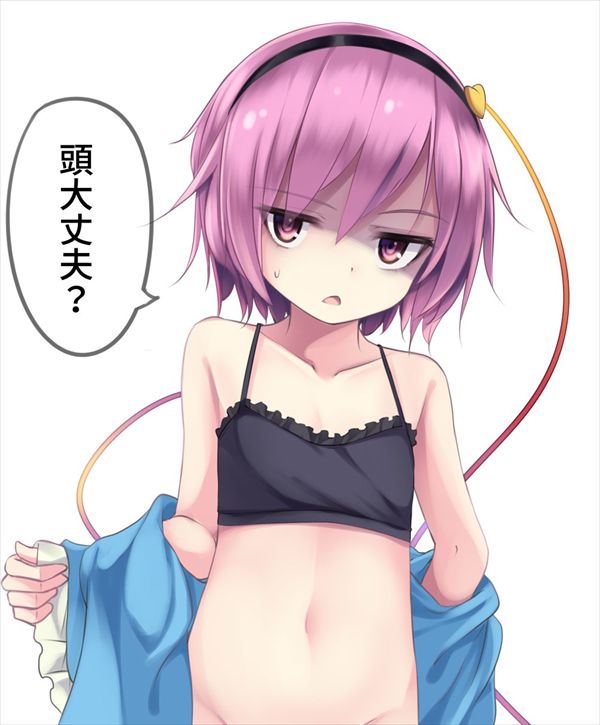 [Komeiji Satori] Let's try to see the image of Komeiji satori of the cute girl Touhou Project this month! 15