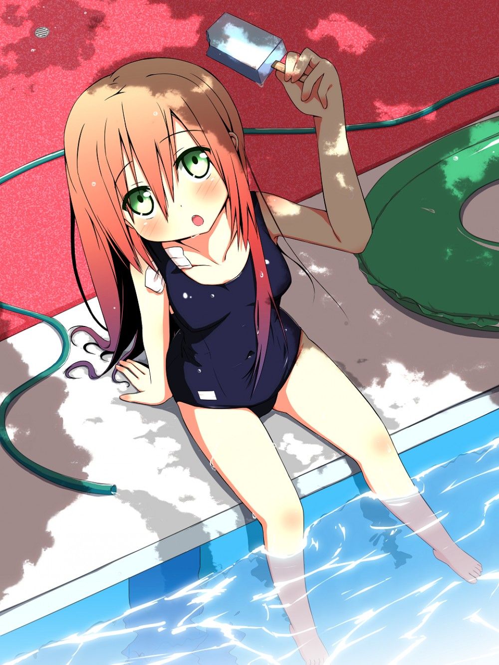 [Secondary] Moe images of swimsuit girls bathing in the sea and swimming pool 4