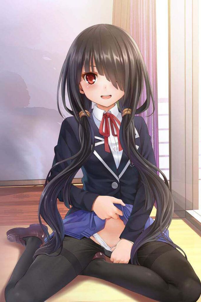 【Date a Live】Cute erotica image summary that comes through with Tokisaki Kyozo's echi 12