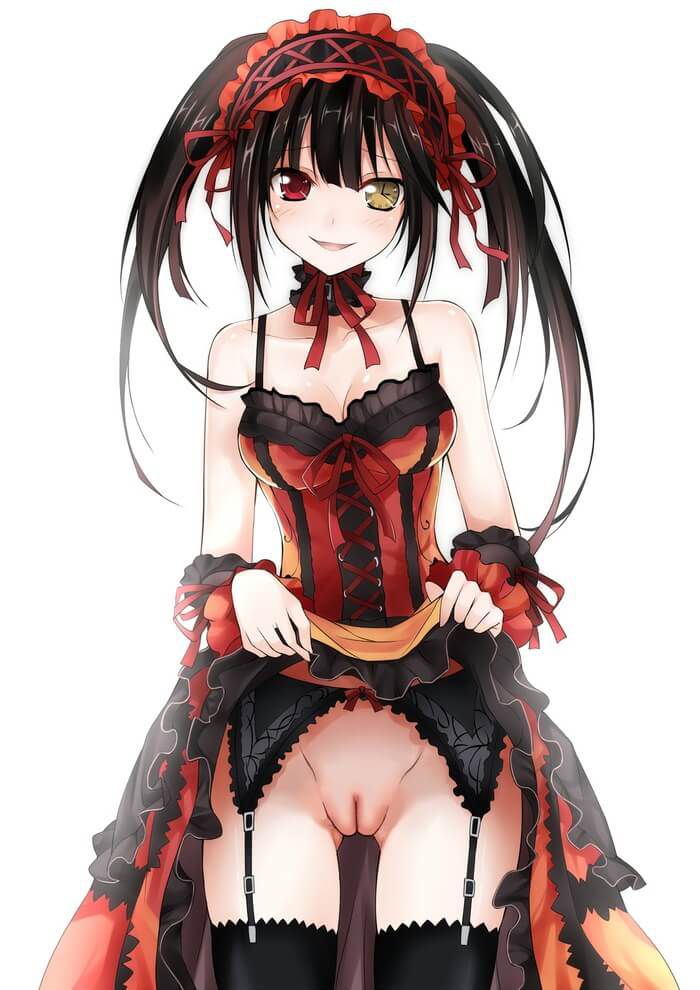 【Date a Live】Cute erotica image summary that comes through with Tokisaki Kyozo's echi 17