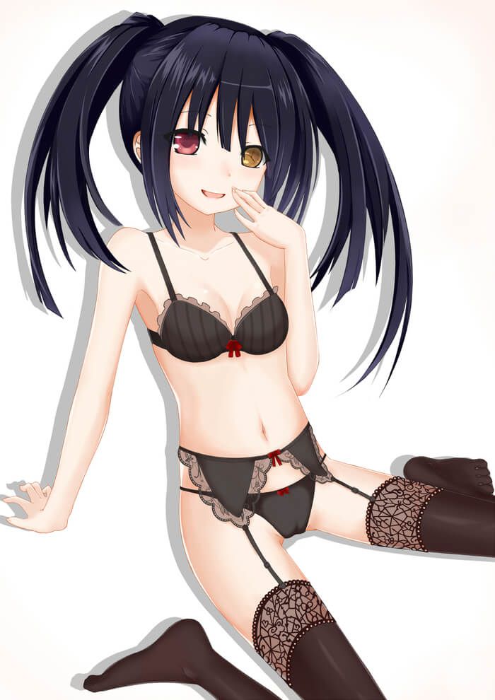 【Date a Live】Cute erotica image summary that comes through with Tokisaki Kyozo's echi 3