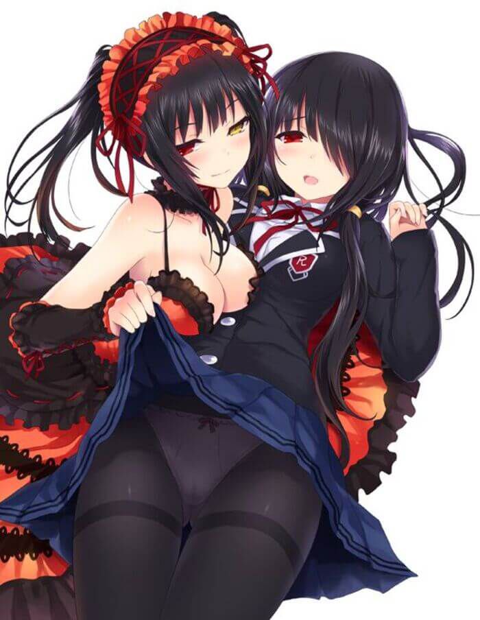 【Date a Live】Cute erotica image summary that comes through with Tokisaki Kyozo's echi 5