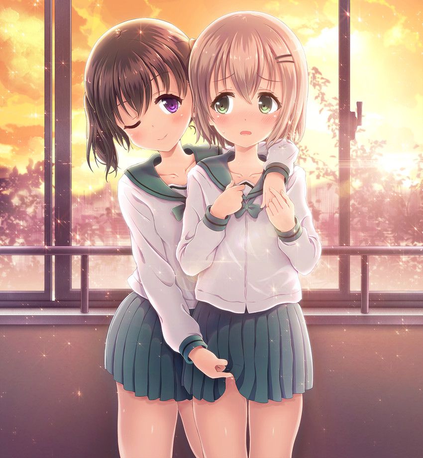 [Schoolgirls lesbian] uniforms girls lesbian image of the healing uniforms that have been making flirting or female students in uniform! 23