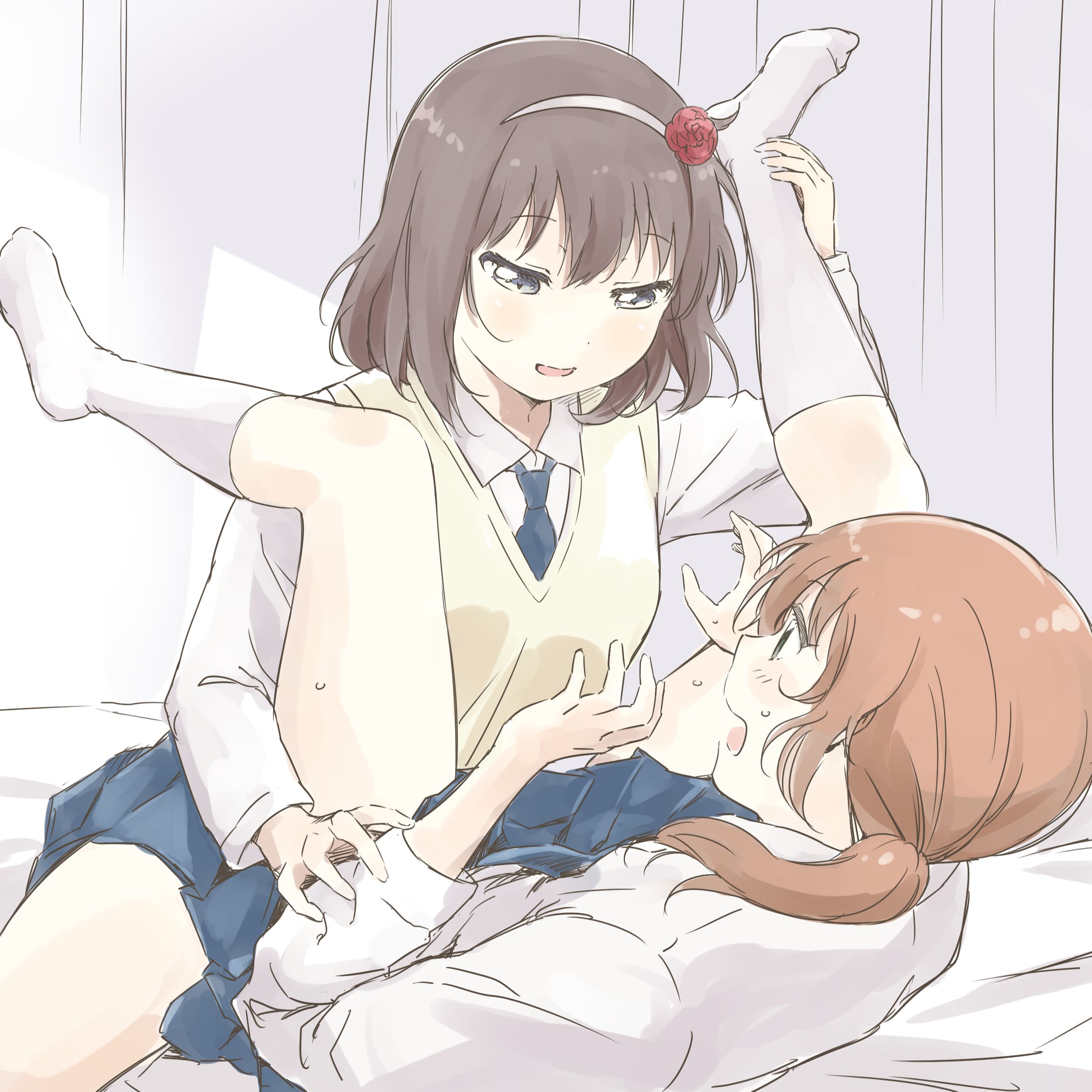 [Schoolgirls lesbian] uniforms girls lesbian image of the healing uniforms that have been making flirting or female students in uniform! 39