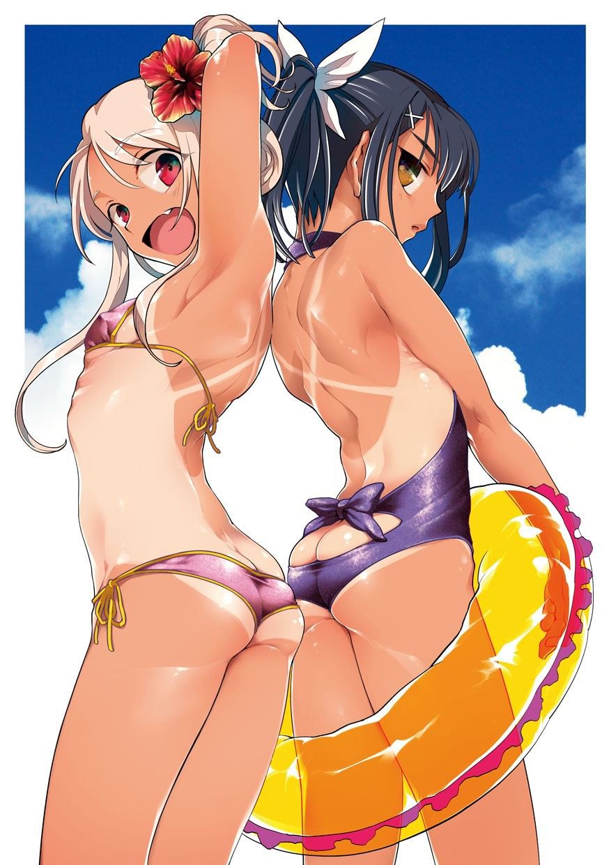 Erotic &amp; Moe Image summary of Sunburn! 7