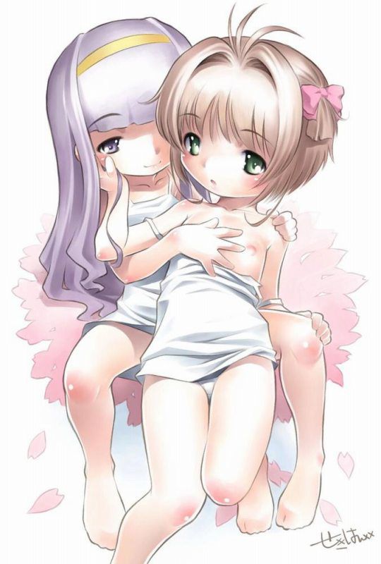 [Lolita Lesbian] cardcaptor Sakura of Sakura and Tomoyo-chan's lolita sex! Lesbian erotic Images 10