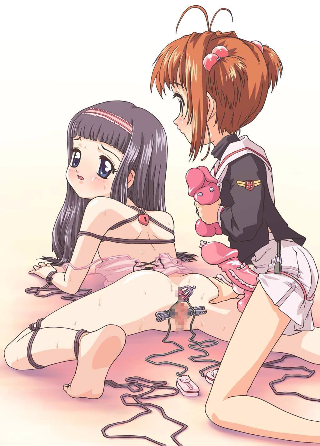 [Lolita Lesbian] cardcaptor Sakura of Sakura and Tomoyo-chan's lolita sex! Lesbian erotic Images 27