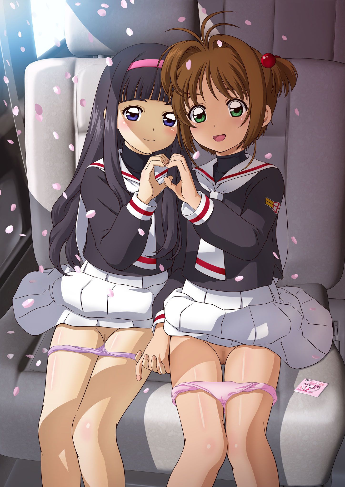 [Lolita Lesbian] cardcaptor Sakura of Sakura and Tomoyo-chan's lolita sex! Lesbian erotic Images 37