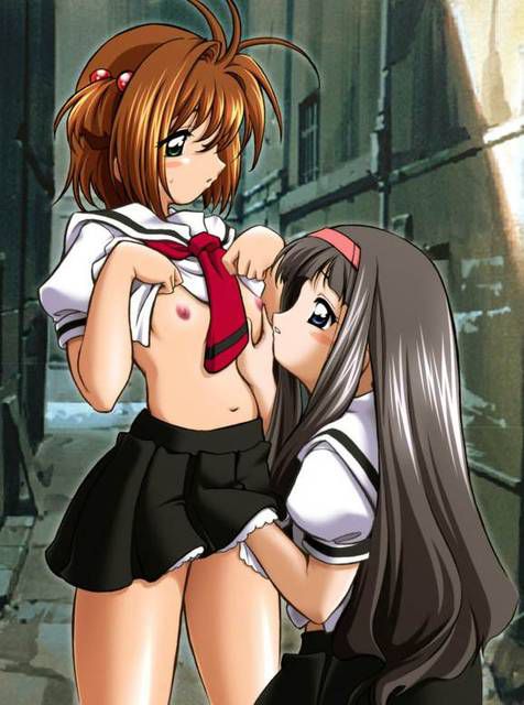 [Lolita Lesbian] cardcaptor Sakura of Sakura and Tomoyo-chan's lolita sex! Lesbian erotic Images 6