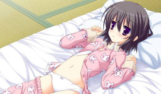 [Pajamaroli] The image that comes to tempt only pajamas in the feeling that I do not sleep tonight girl is dangerous loli look before going to bed! 8