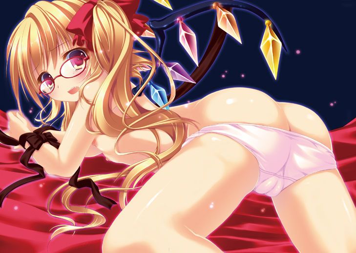 [Fran-chan] I want to seated to the thin Lolita hips of the Touhou project blonde lori sister Frandol Scarlet Chan! 15