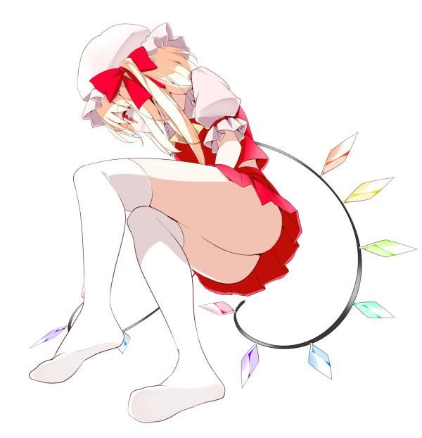 [Fran-chan] I want to seated to the thin Lolita hips of the Touhou project blonde lori sister Frandol Scarlet Chan! 2