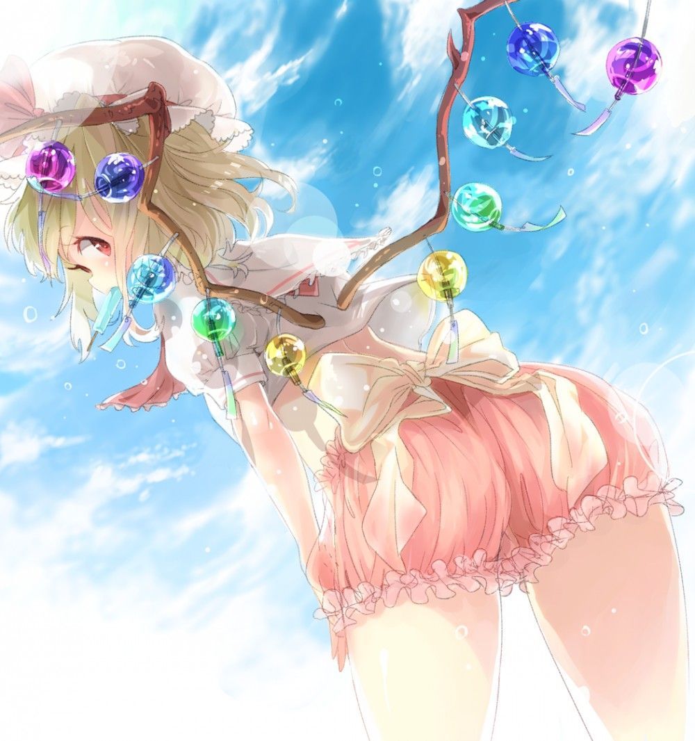 [Fran-chan] I want to seated to the thin Lolita hips of the Touhou project blonde lori sister Frandol Scarlet Chan! 22