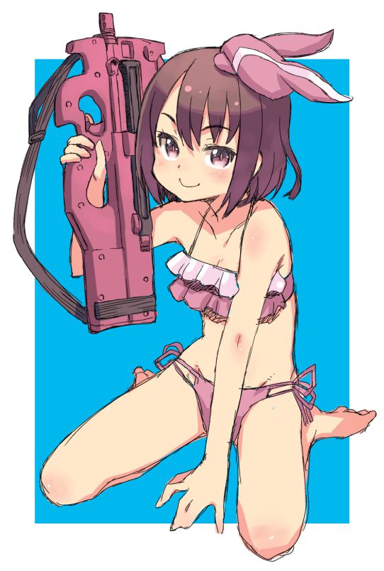 [SAOAGGO] Cute girl ren chan in Pink (SAO alternative gun Gale online) Photo gallery! 25