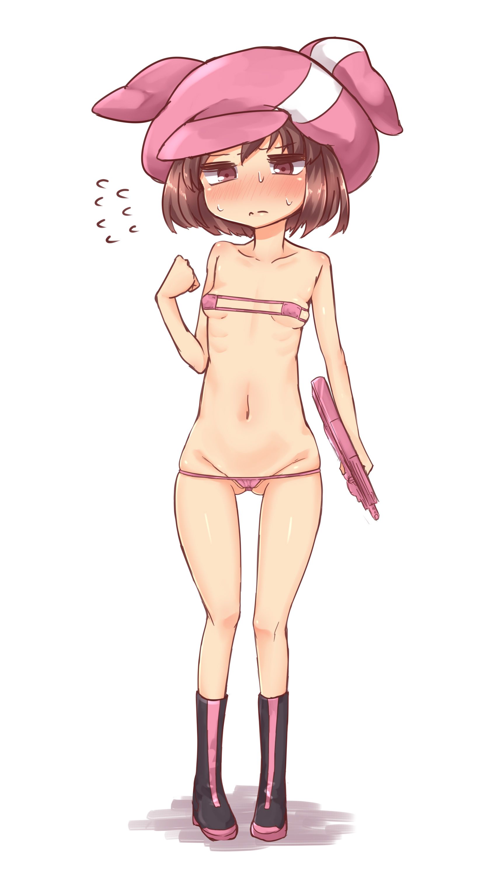 [SAOAGGO] Cute girl ren chan in Pink (SAO alternative gun Gale online) Photo gallery! 28