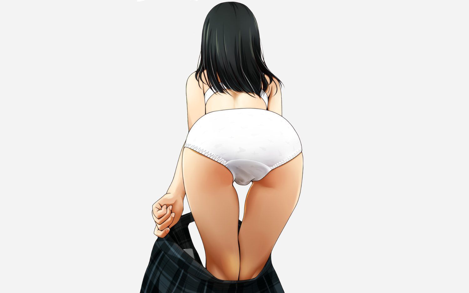 [Bulge over small Lori] breasts are cute and simple and childish white pants wearing small loli girl erotic pictures! 11