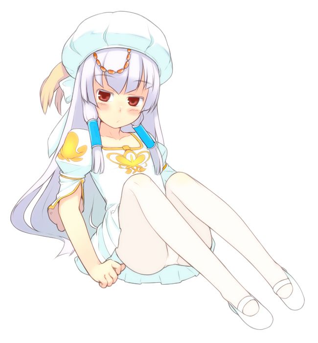 [White Tytloli] I want to enjoy sheer girls shorts in the back of the girl and her cute white tights figure even if it is a little off season! 33