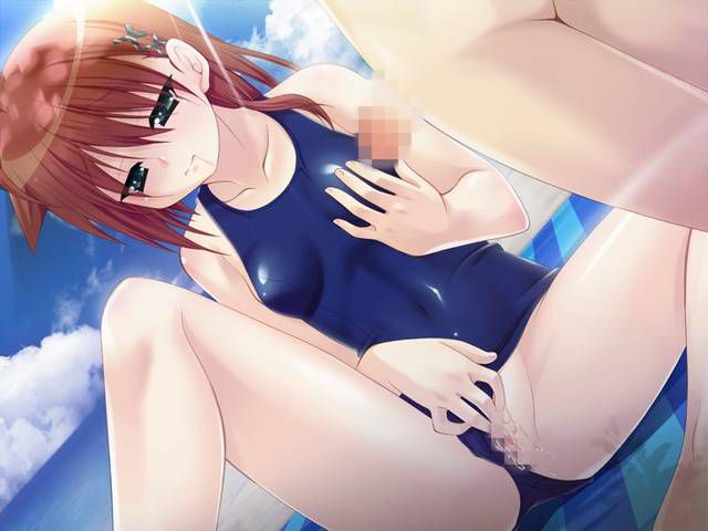 [Show Sukumizu man] Loli girl is summer-like Sukumizu swimsuit but I show provocation lori erotic image that comes to provoke by showing the crotch cloth stagger! 3