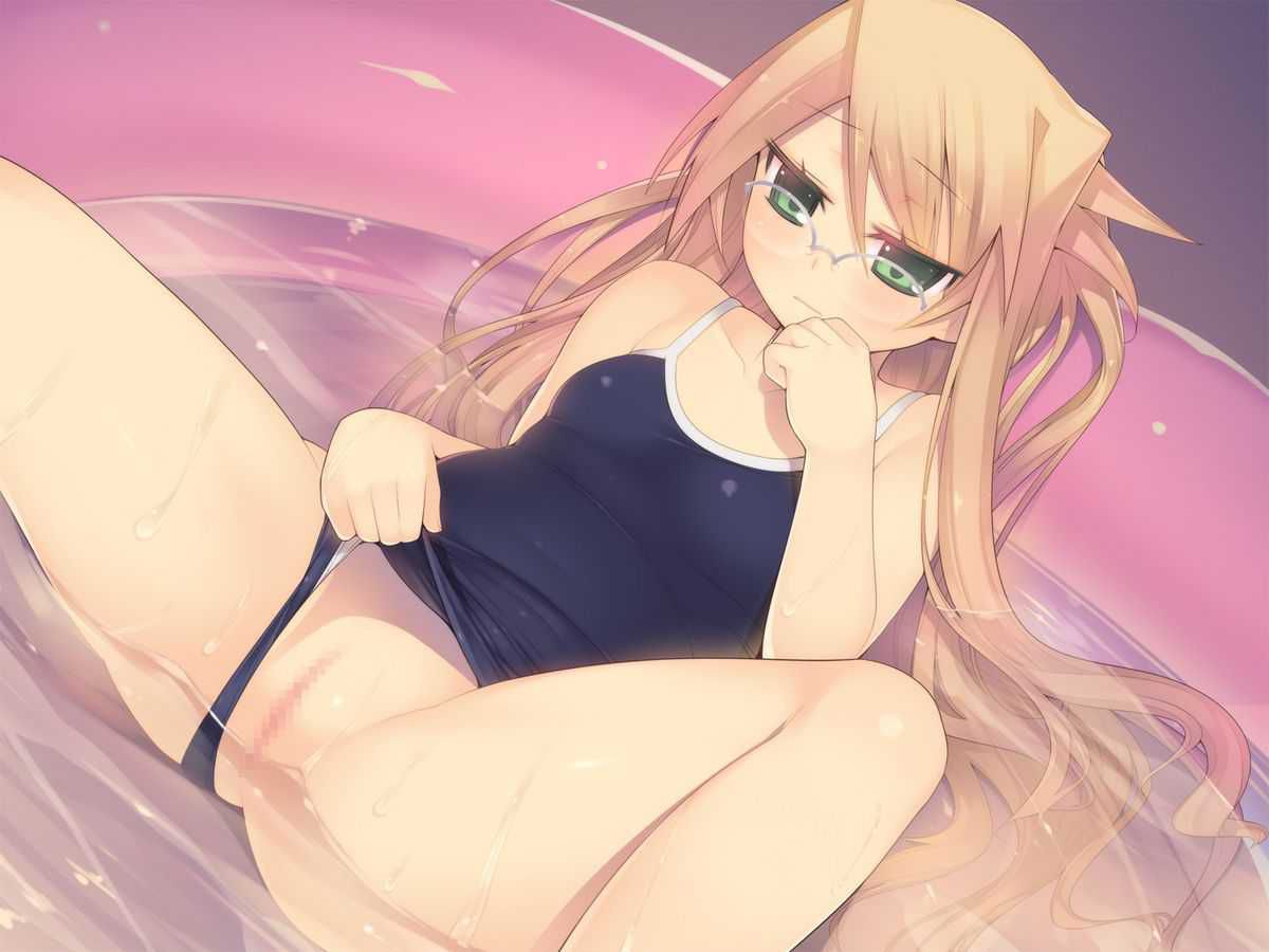 [Show Sukumizu man] Loli girl is summer-like Sukumizu swimsuit but I show provocation lori erotic image that comes to provoke by showing the crotch cloth stagger! 8