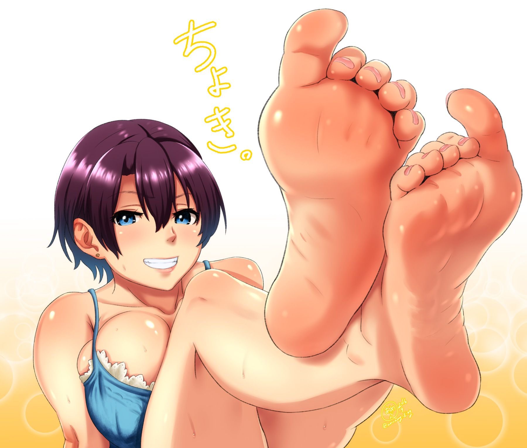 I see the soles. Secondary images of girls 3 50 photos [Ero/non-erotic] 16