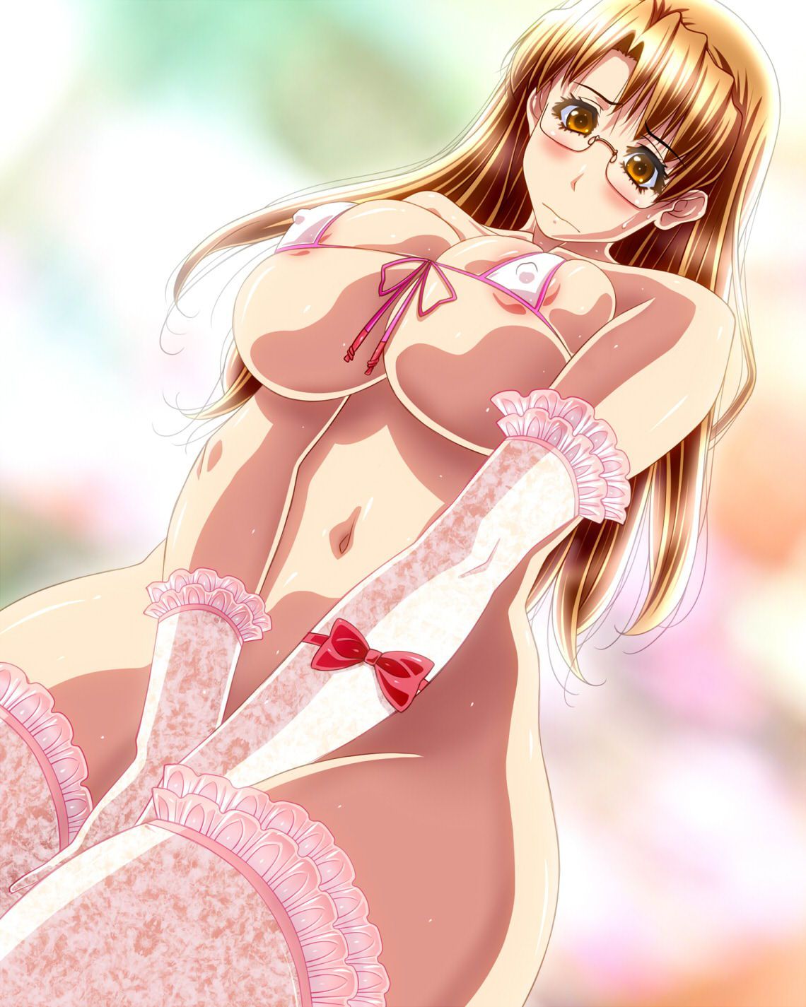 The secondary girl in underwear that makes the atmosphere before etch in the lewd lingerie to Chin bin MAXIMUM 35