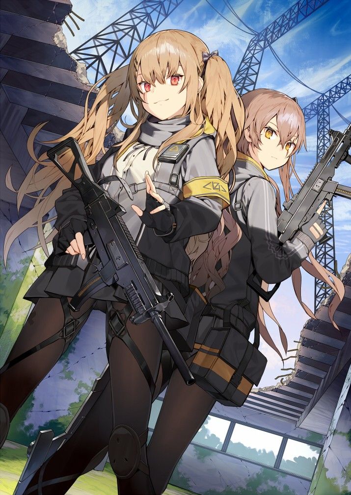 Secondary image of a pretty girl with a firearm, etc. 5 [non-erotic] 15