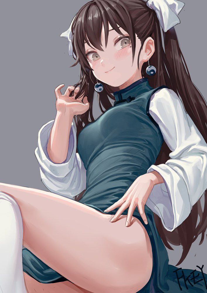 Secondary erotic image of a girl with a beautiful thigh that wants to be pinched [thigh] 27