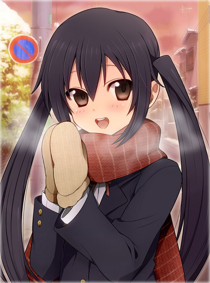 Two-dimensional black hair twin tails are really the strongest? 50 photos 38