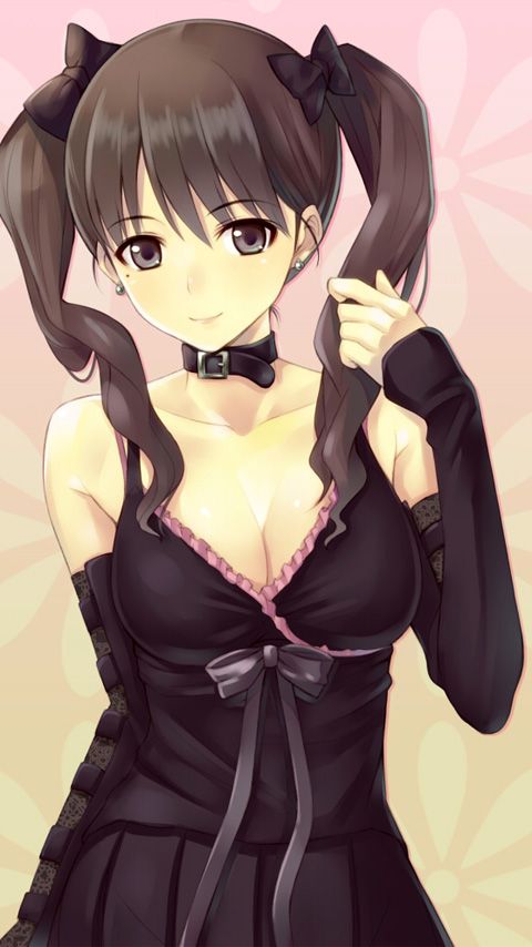 Two-dimensional black hair twin tails are really the strongest? 50 photos 5