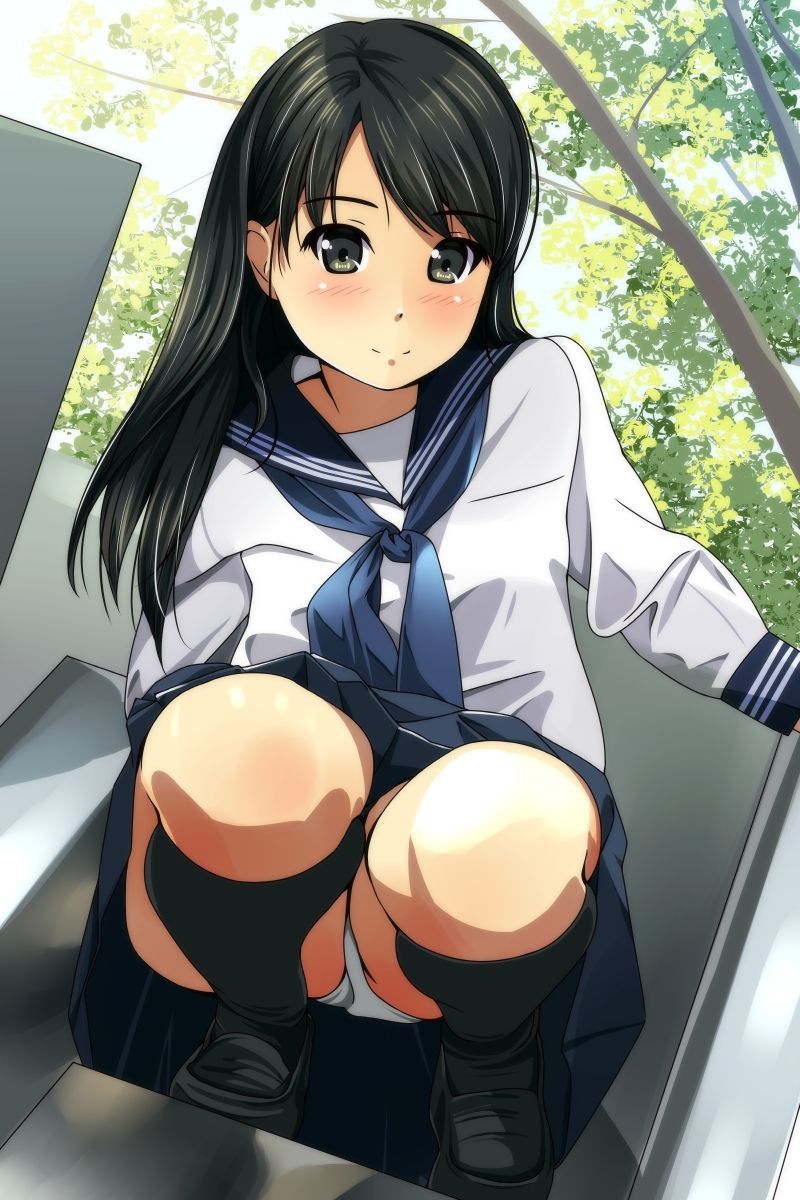 [Space in the skirt] devices See universes the universe in uniform beautiful girl JK skirt of the underwear uniform beautiful girl's thankfully lucky lewd underwear! 37