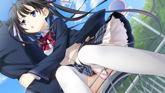 [Space in the skirt] devices See universes the universe in uniform beautiful girl JK skirt of the underwear uniform beautiful girl's thankfully lucky lewd underwear! 4