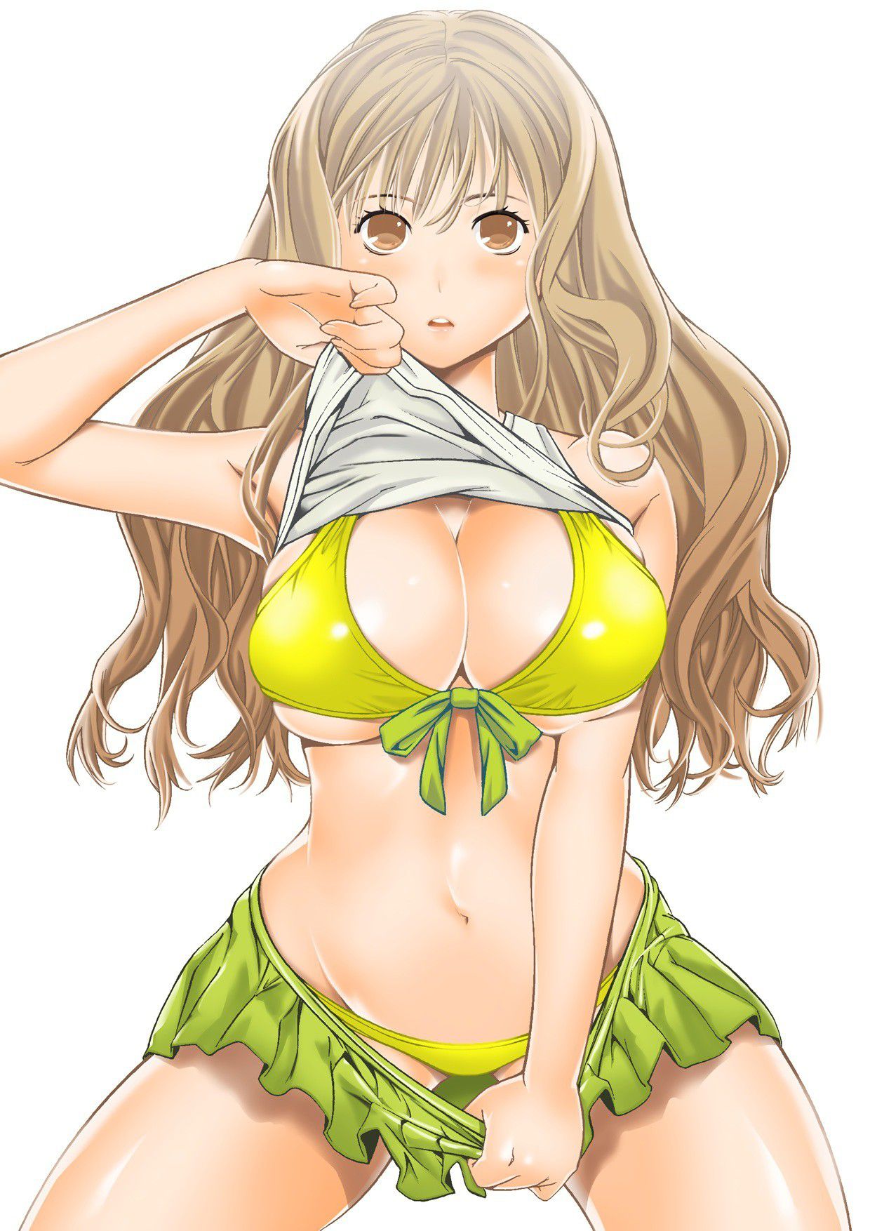 Eggtsu! Eggtsu! Also viewed in the second beautiful girl swimsuit becomes, partially乗ri切rou this hot summer!!! 1