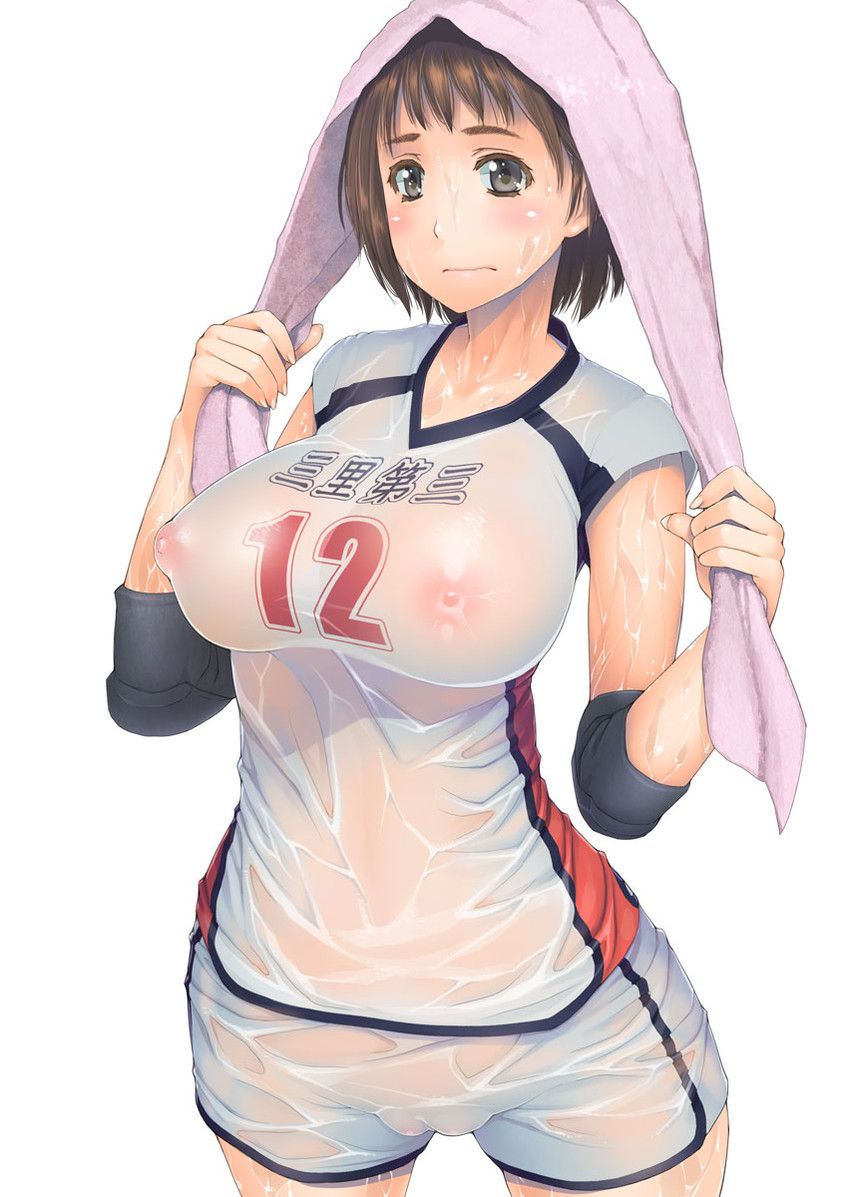 [Sweaty] secondary girl wiped the sweat, I was kunkakuka the towel! 21