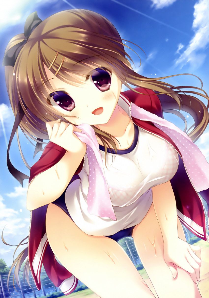 [Sweaty] secondary girl wiped the sweat, I was kunkakuka the towel! 30