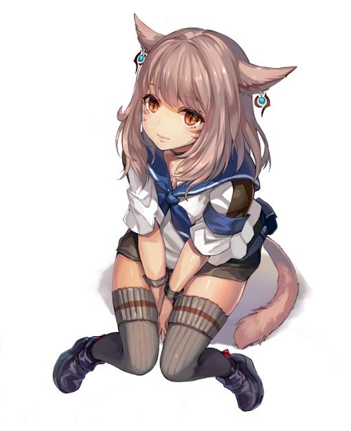 Two-dimensional ears are good for four! And cat ears, the animal ears, such as Fox ears photo collection 61 photos 24
