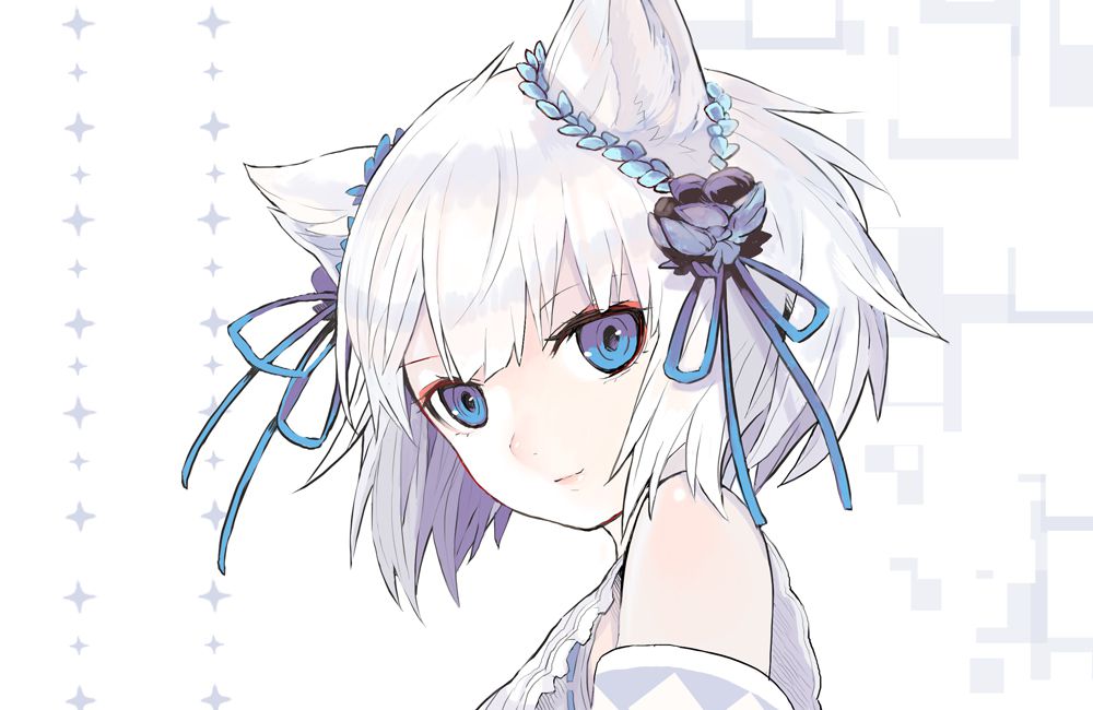 Two-dimensional ears are good for four! And cat ears, the animal ears, such as Fox ears photo collection 61 photos 49