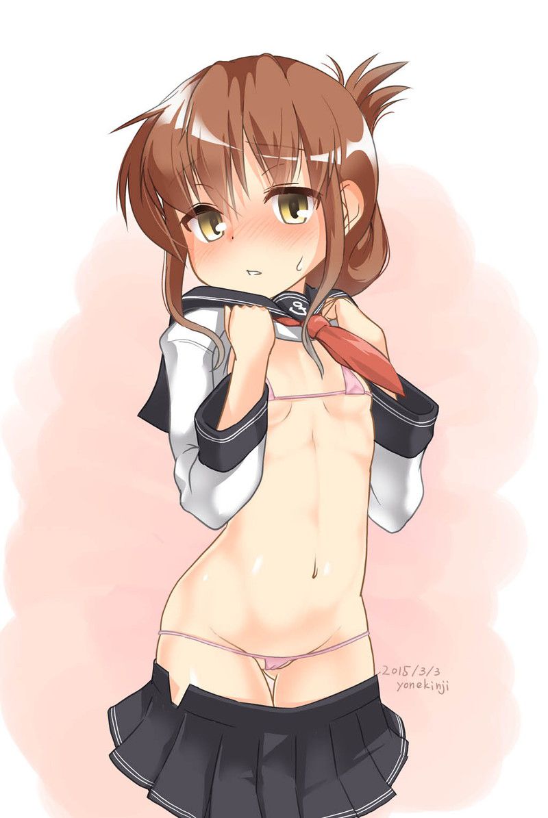 [Lori Micro Bikini] Though it is not supposed to be naughty dressed in the girl's Microbikini Loli, non-erotic images that would seem to etch too much cloth area! 30