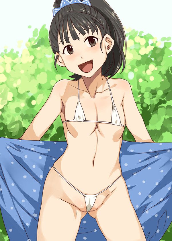 [Lori Micro Bikini] Though it is not supposed to be naughty dressed in the girl's Microbikini Loli, non-erotic images that would seem to etch too much cloth area! 34