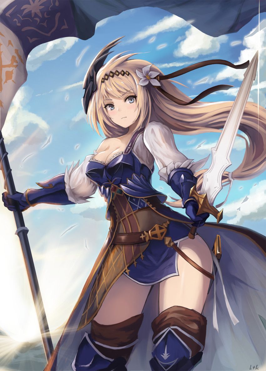 [There is an image] impact image of Jeanne d'arc leaked!? (Grand Blue Fantasy) 17
