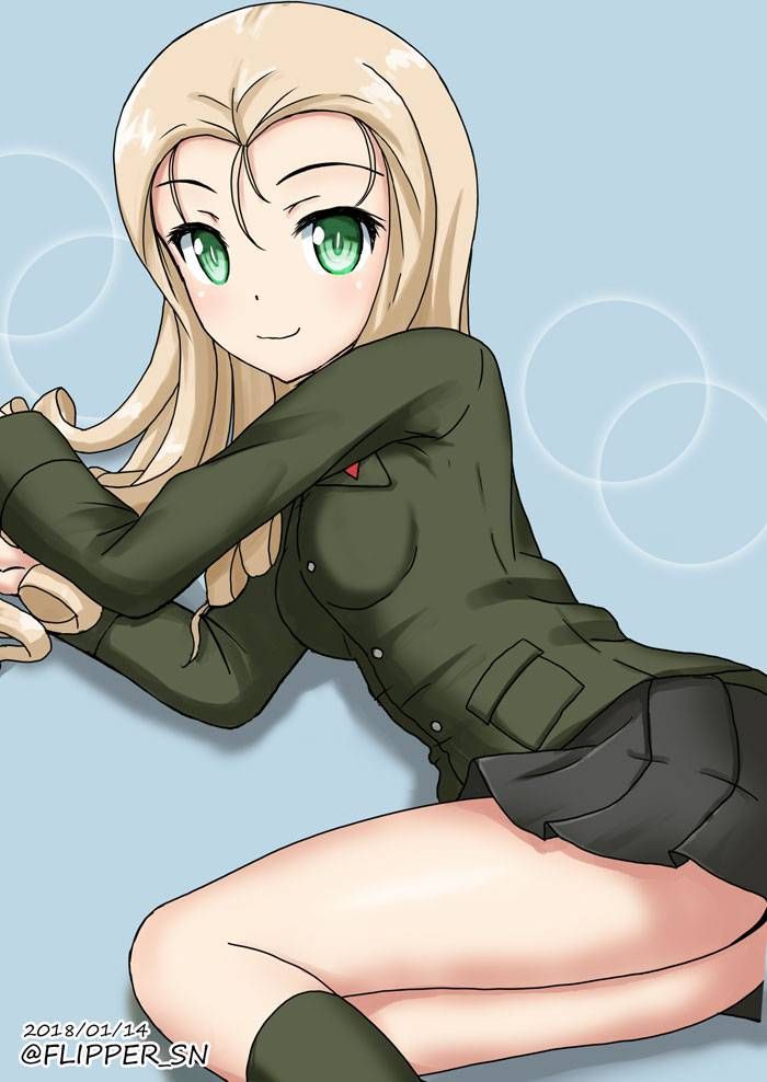 I tried to find a high-quality erotic image of Girls und Panzer! 15