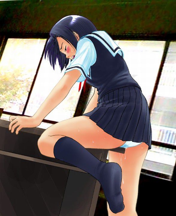 [Classroom angle Masturbation] exposure angle masturbation in school! Schoolgirl to the corner ona while pounding or not be seen by someone in the classroom after school unpopular! 6