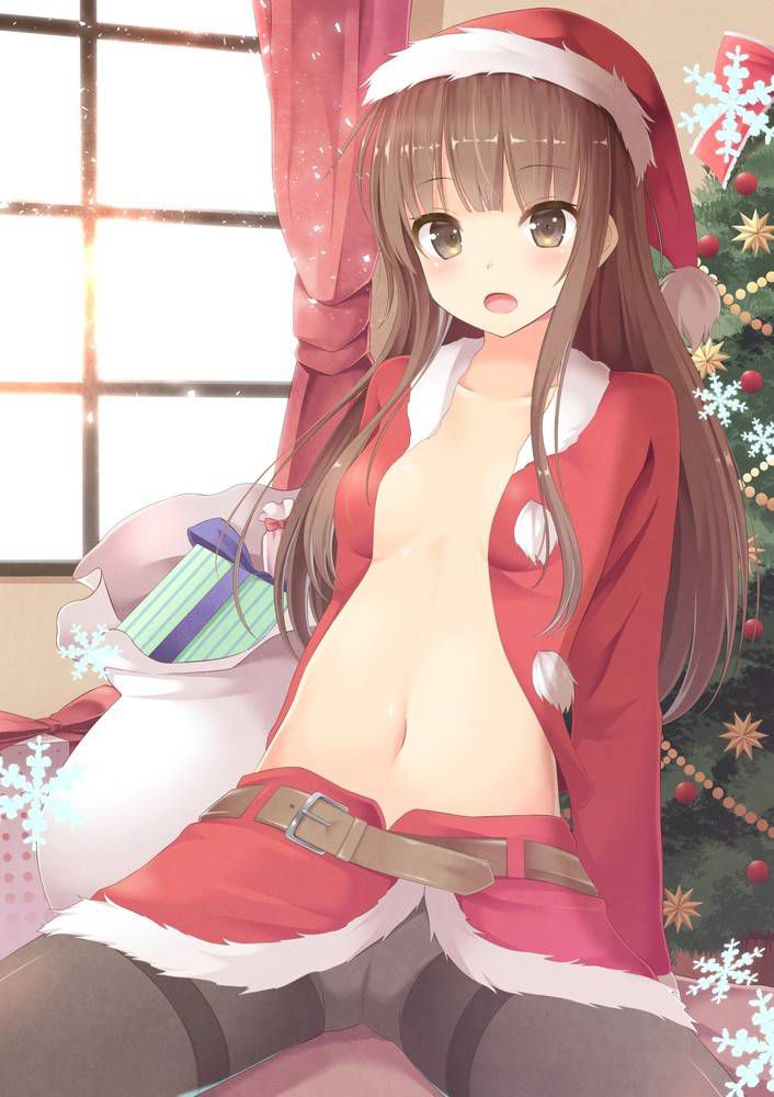 Lori Santa Erotic image you want to immediately under the cold sky as a present in the naughty figure of cute lolita Santas girl! 10