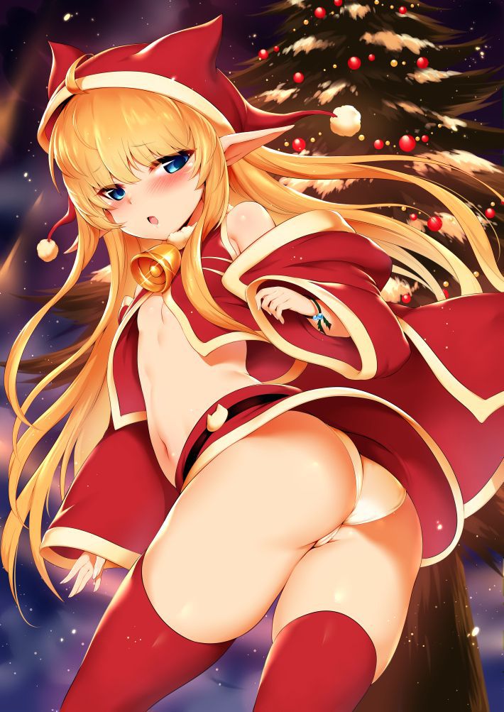 Lori Santa Erotic image you want to immediately under the cold sky as a present in the naughty figure of cute lolita Santas girl! 18