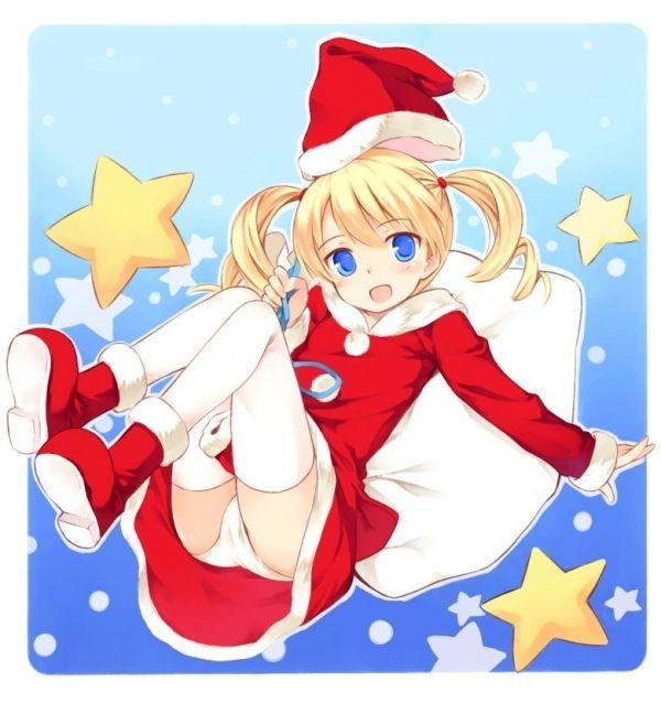 Lori Santa Erotic image you want to immediately under the cold sky as a present in the naughty figure of cute lolita Santas girl! 2