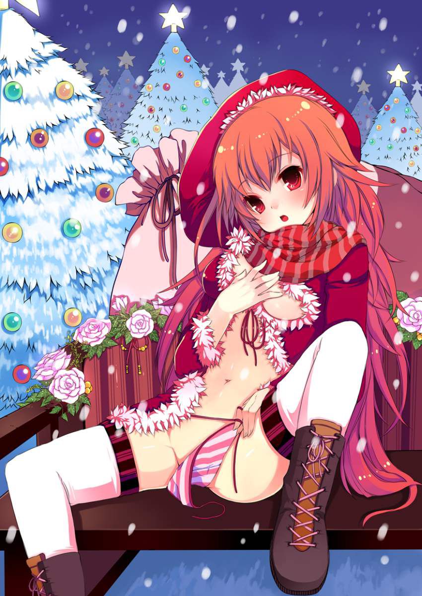 Lori Santa Erotic image you want to immediately under the cold sky as a present in the naughty figure of cute lolita Santas girl! 20