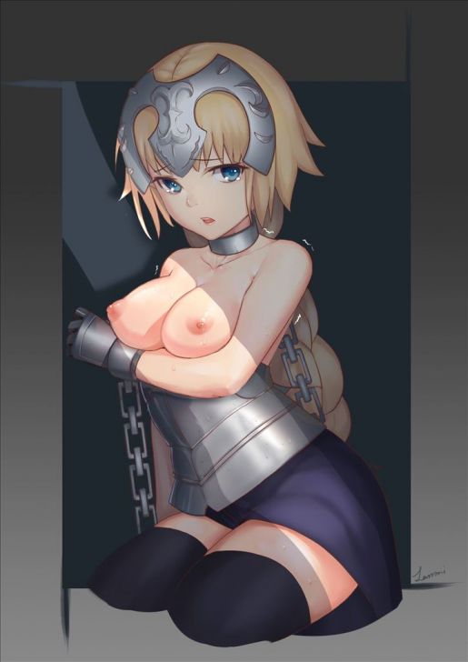 [Fate Grand Order] The secondary erotic image that you want to saddle saddle thick H with Jeanne d'arc 18