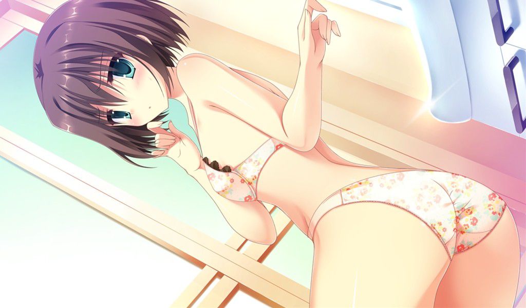The secondary girl who is trying to break my reason by wearing lewd underwear image summary 14