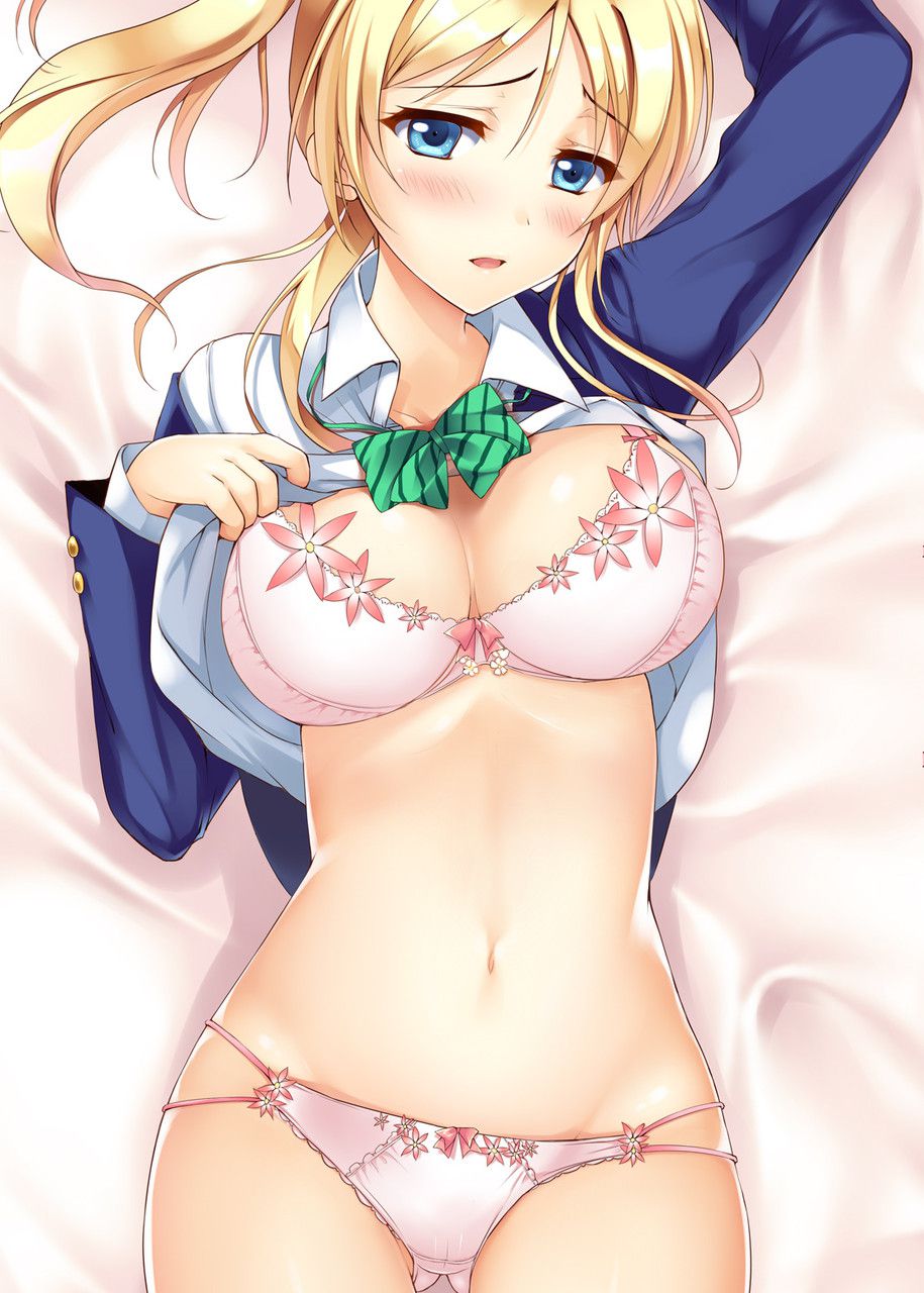 The secondary girl who is trying to break my reason by wearing lewd underwear image summary 17