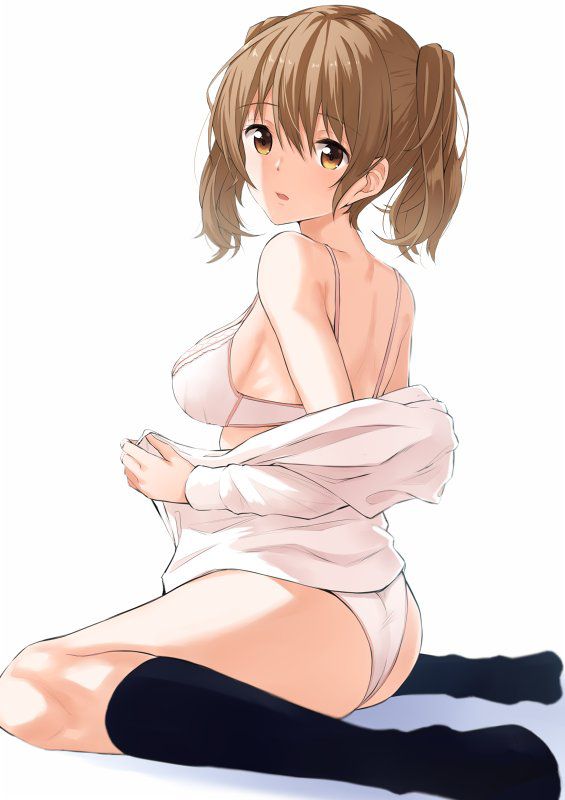 The secondary girl who is trying to break my reason by wearing lewd underwear image summary 25