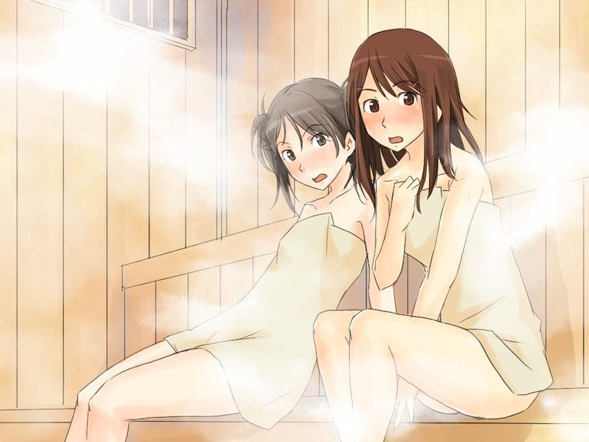 Grins a hefty sauna mania too! The image summary that a secondary daughter is sweating in the sauna 23